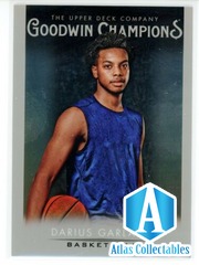 2021 UD Goodwin Champions Platinum #30 Darius Garland